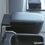 сиденье duravit happy d.2 0064591300 для унитаза с крышкой softclose, антрацит