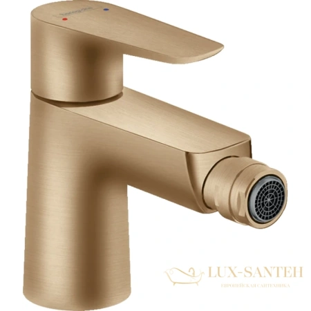 смеситель для биде hansgrohe talis e 71720140 шлифованная бронза