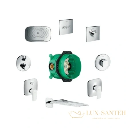 скрытая часть смесителя hansgrohe ibox universal 01800180