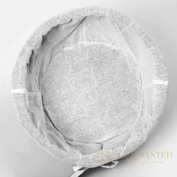 плетеная корзина wasserkraft donau wb-530-m для белья, темно-коричневый