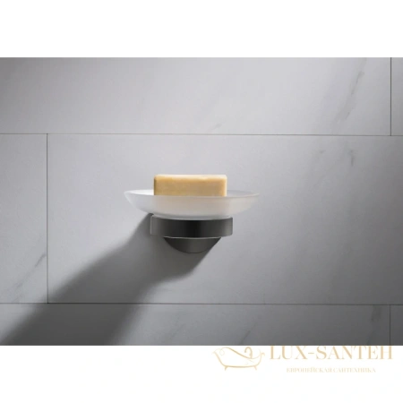 мыльница timo saona 13021/18, черное золото