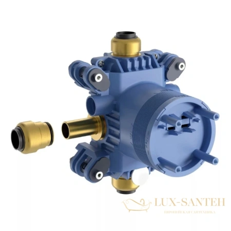 встраиваемый комплект ideal standard melange a6133nu для монтажа свободностоящих смесителей, синий