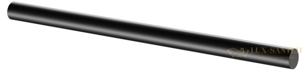 полотенцедержатель 450 мм, keuco reva 12820370000, черный матовый