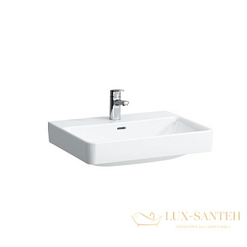 раковина laufen pro s 8.1096.3.000.104.1 600х465 мм, белый