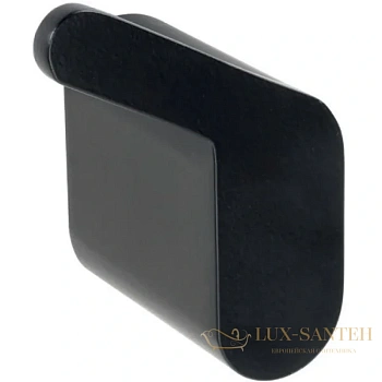 крючок bemeta organic 167106190l для ванны, черный матовый