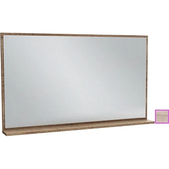 зеркало jacob delafon vivienne eb1599-e71 118,2х69,6 см, серый дуб