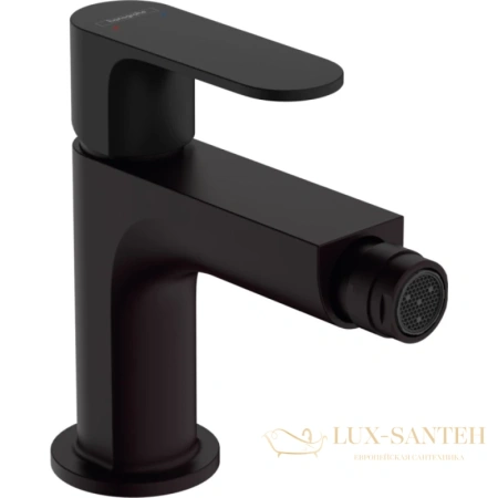 смеситель для биде hansgrohe rebris s 72210670, черный матовый
