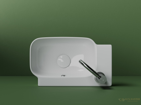 раковина ceramica nova element cn6074r 40,3x24,9 см, правосторонняя, белый