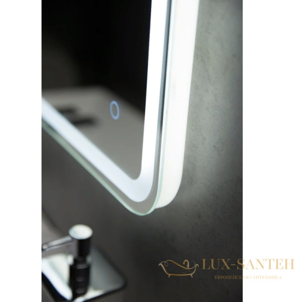 зеркало belbagno spc spc-mar-500-800-led-tch 50 см с сенсорным выключателем, с подсветкой