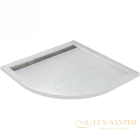 душевой поддон cezares tray as tray-as-r-90-30-w из искусственного камня 90x90, белый