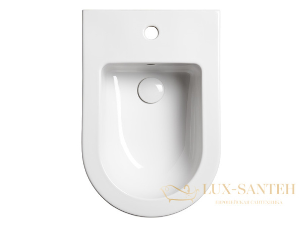 биде напольное hatria futura y9b701, 35.5х53 см, с креплениями в комплекте, белый глянцевый
