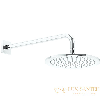 верхний душ gessi rilievo 59148.279 ø 200 мм, white cn