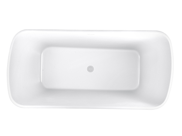 ванна акриловая отдельностоящая глянцевая aifol annie family 153778 a05 matt white