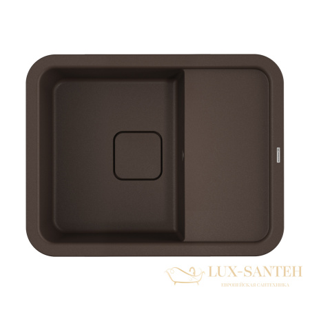 кухонная мойка omoikiri tasogare 65-dc artgranit х темный шоколад, 4993489