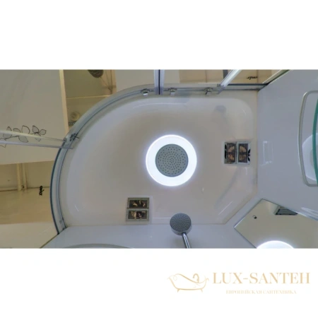 душевая кабина timo lux t-7720 l 120x85x220 см, стекло прозрачное
