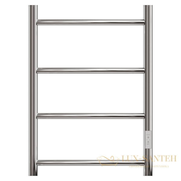 полотенцесушитель 500x600 электрический point афина pn04856 п4 диммер справа, хром