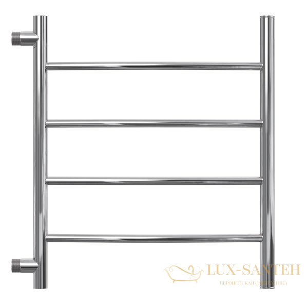 полотенцесушитель 500x600 водяной point афина pn04556 п4 с боковым подключением 500, хром