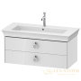 тумба под раковину duravit white tulip wt435208585 1000х458х560 мм, белый
