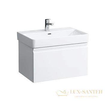 тумба под раковину laufen pro s 4.8345.2.096.463.1 665х450 мм, белый матовый