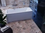 акриловая ванна aquatek либра new 170x70 lib170n-0000001 с фронтальным экраном, слив слева, вклеенный каркас