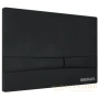 кнопка berges frame 040055 для инсталляции novum f5, черный soft touch