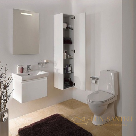 шкаф высокий laufen pro new 4.8312.2.095.475.1 правый, белый глянцевый