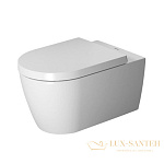 Чаша подвесного безободкового унитаза Duravit ME by Starck 2529090000 Rimless, белый