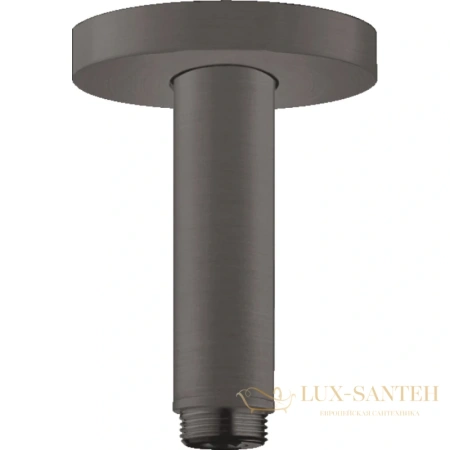 кронштейн для верхнего душа hansgrohe 27393340 шлифованный черный хром