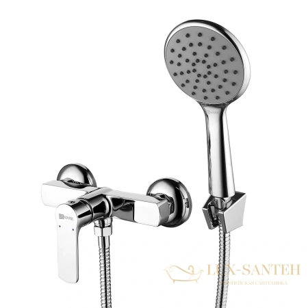 смеситель для душа lemark plus grace lm1533c, с душевым набором, хром