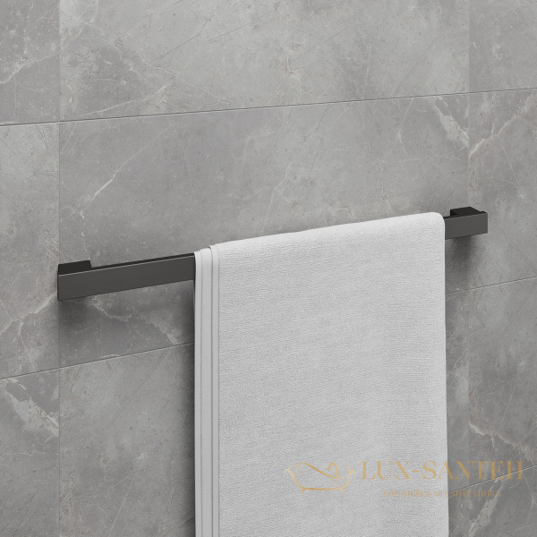 полотенцедержатель 610 мм lemark smooth line 9786024, графит
