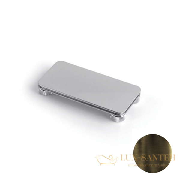 мыльница настольная bertocci officina 01, 127 7531 8800, бронза темная