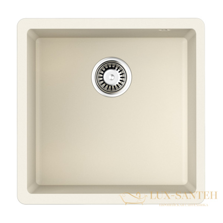 кухонная мойка omoikiri bosen 44-u-wh tetogranit х белый, 4993598