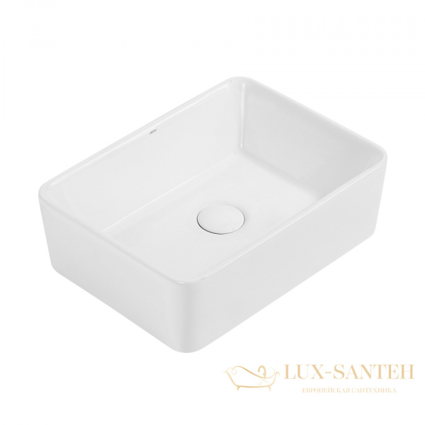 раковина накладная abber rechteck ac2212, 48,5х37,5 см, 