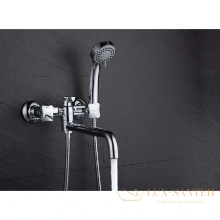 смеситель d&k hessen.grimm da1383301 для ванны, хром