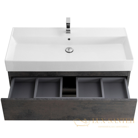 тумба под раковину cezares molveno 46 molveno 46-100-2c-so-oss 100 см подвесная, ossido