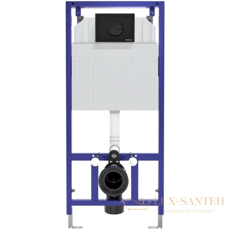 инсталляция berges ring 040225 для подвесного унитаза 1150 мм berges novum r5, soft touch черная