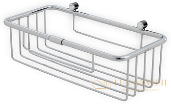 stil haus, d15(17), решётка в ванную 1-уровневая прямоугольная, длина 25 см, цвет розовое золото