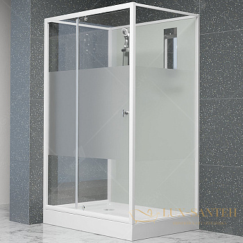 душевая кабина rgw andaman 411320788-95 без гидромассажа an-207 80х80, белый