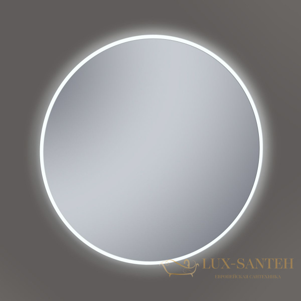 зеркало xpertials saser 84354135-43554 60 см led свет: вкл/выкл с диммером и датчик антизапотевания