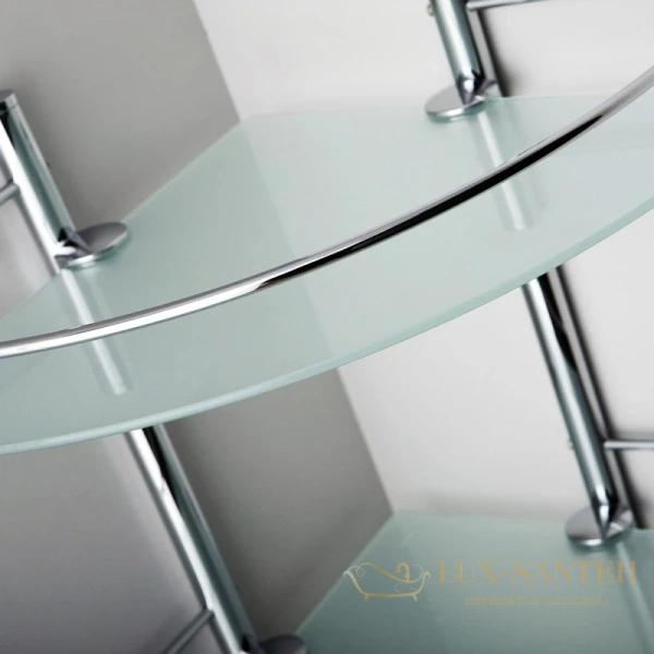 полка угловая wasserkraft bm k-3133 30,5х30,5 см, хром