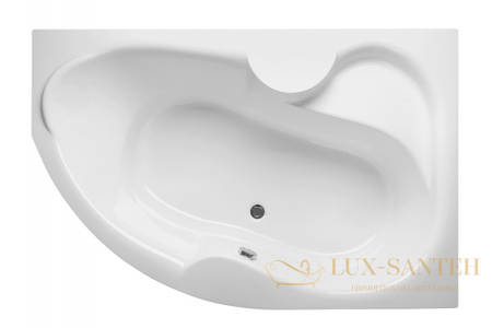 ванна акриловая vayer azalia r 150x105