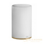 стакан gessi 316 accessories 54731.727 настольный, brushed brass pvd/белый