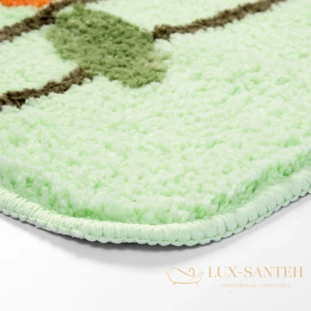 коврик wasserkraft lippe bm-6509, салатовый, оранжевый, фиолетовый, черный