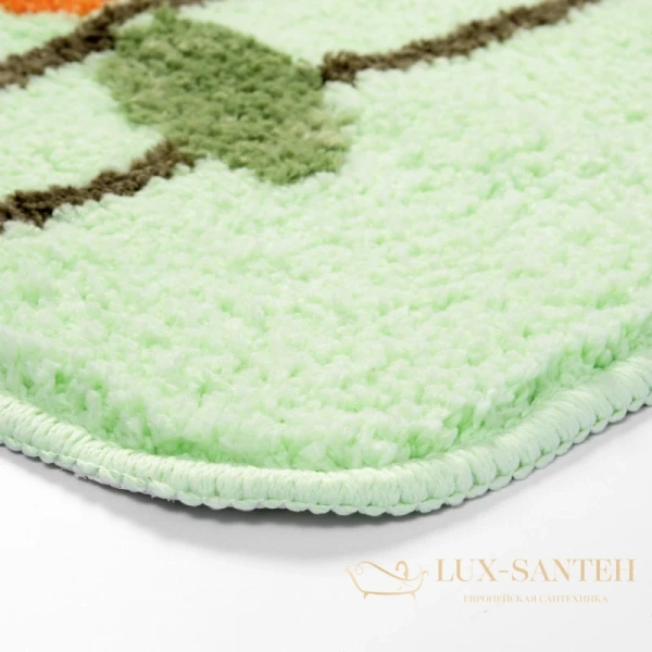 коврик wasserkraft lippe bm-6509, салатовый, оранжевый, фиолетовый, черный