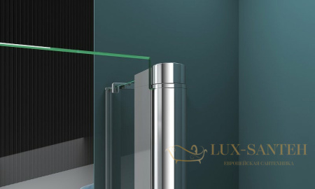 душевой уголок belbagno etna etna-ah-12-120/80-c-cr 120х80 см профиль хром, стекло прозрачное 