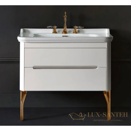 ножки для тумбы kerasan waldorf 919493br, бронза