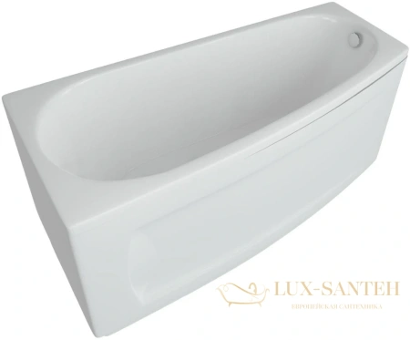 акриловая ванна aquatek пандора 160х75 (левая, без гидромассажа, без фронтального экрана) pan160-0000078