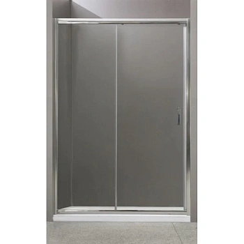 душевая дверь belbagno uno-bf-1 uno-bf-1-160-c-cr 160 см, стекло прозрачное