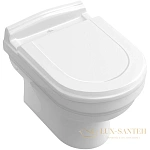Подвесной унитаз Villeroy & Boch Hommage 6661B0R1, альпийский белый