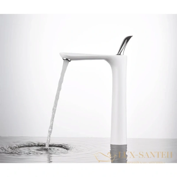 смеситель для раковины d&k venice.baciano da1032056, хром/белый